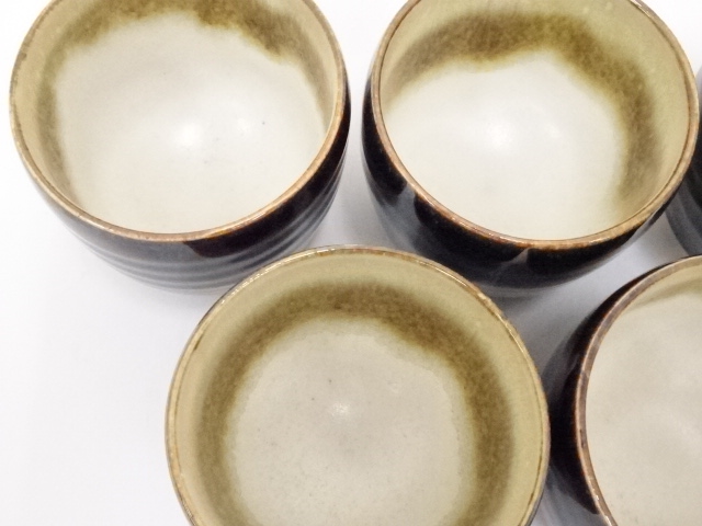 道具 ] - 道具 京焼 木村盛伸造 天目釉湯呑5客 | ネットショップ圭